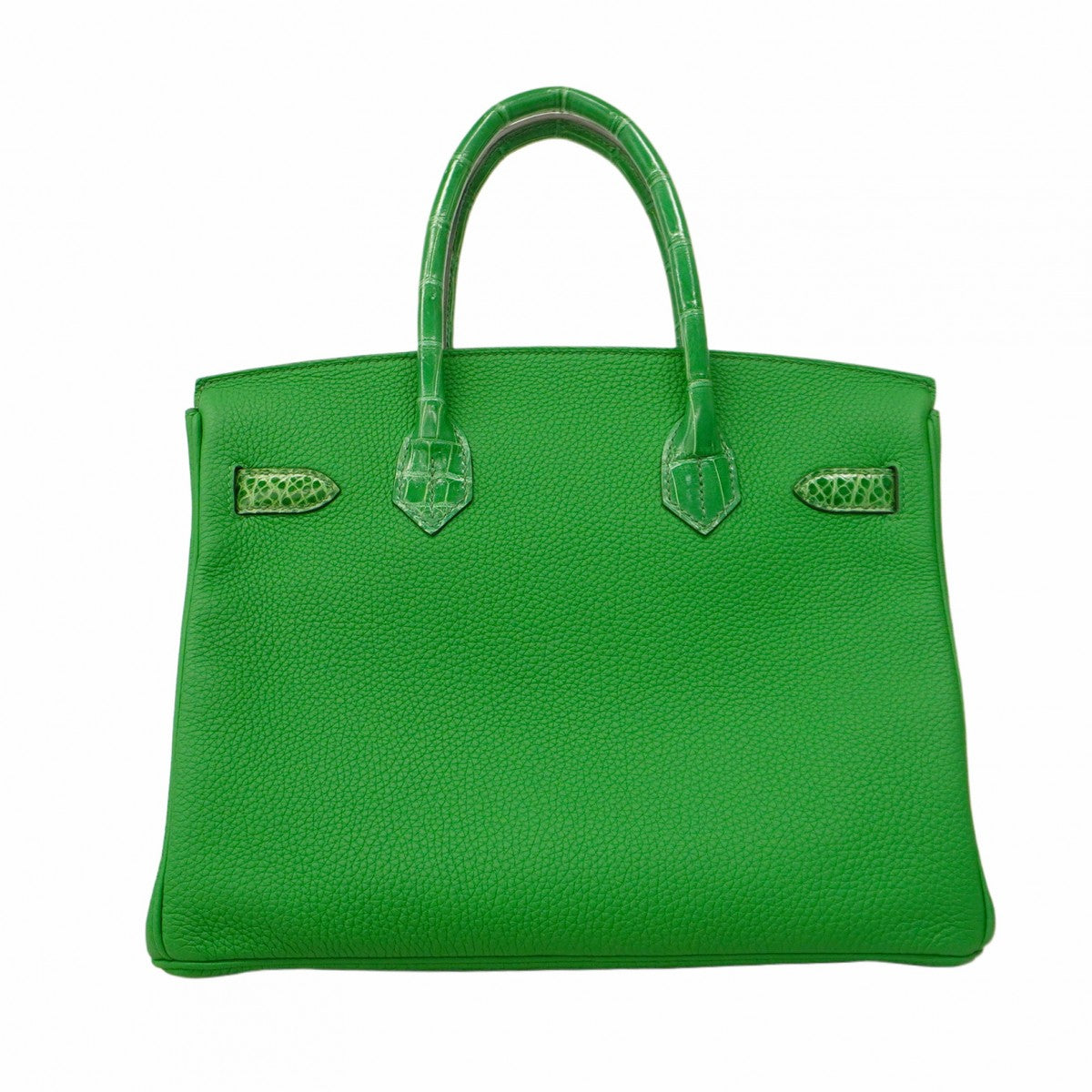 【5ge5927-g-h】エルメス ハンドバッグ バーキンタッチ30 トゴ ニロティカス バンブー シルバー金具 U刻印【中古】レディース