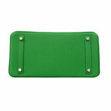 【5ge5927-g-h】エルメス ハンドバッグ バーキンタッチ30 トゴ ニロティカス バンブー シルバー金具 U刻印【中古】レディース