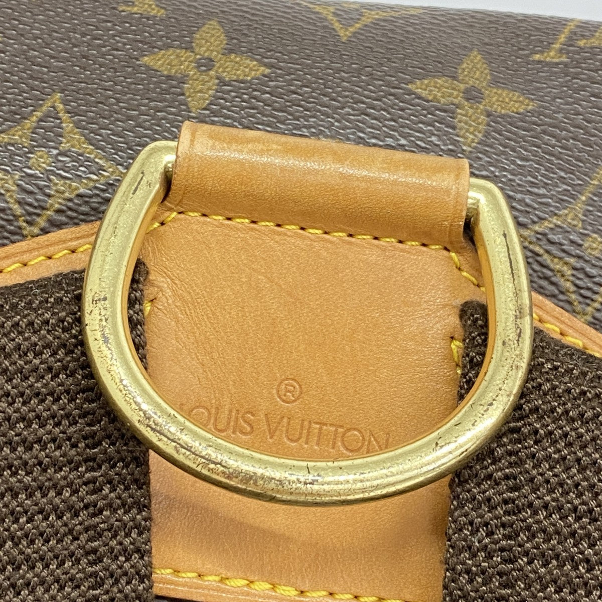 ★最終価格★SALE【5ge6203-h】ルイヴィトン リュック・デイパック モノグラム モンスリGM M51135 ブラウン【中古】レディース
