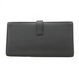 ★在庫処分★最終価格★SALE【5ge6229-h】エルメス 長財布 ベアンスフレ ヴォーエプソン ブラック ゴールド金具 D刻印【中古】メンズ レディース ユニセックス