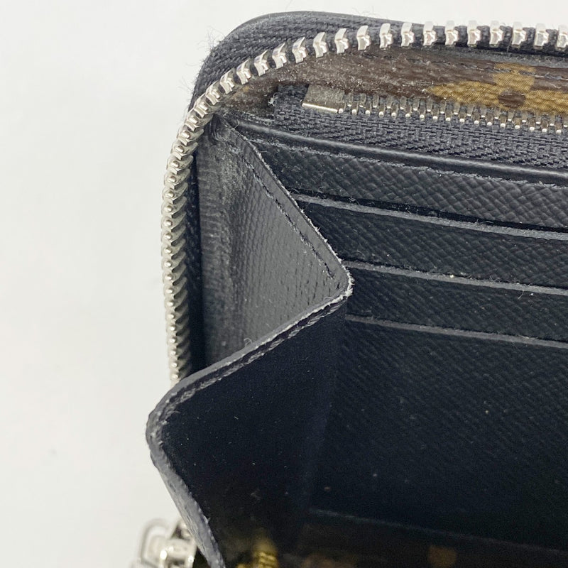 ★SALE【5ge6293-h】ルイヴィトン 長財布 モノグラム・マカサー ジッピードラゴンヌ M69407 ブラウン ブラック【中古】メンズ
