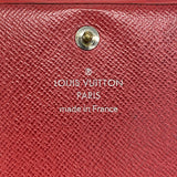 ★SALE【5ge6296-h】ルイヴィトン 財布 エピ ポルトフォイユモネビエトレゾール M63507 カスティリアンレッド【中古】レディース