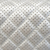 ★SALE【5ge6333-h】シャネル ショルダーバッグ ボーイシャネル チェーンショルダー パンチング レザー グレー シルバー金具【中古】レディース