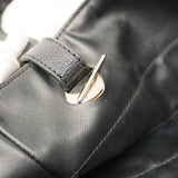 【5ge6362-h】シャネル トートバッグ パリビアリッツ キャンバス ブラック シルバー金具【中古】レディース
