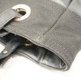 【5ge6362-h】シャネル トートバッグ パリビアリッツ キャンバス ブラック シルバー金具【中古】レディース