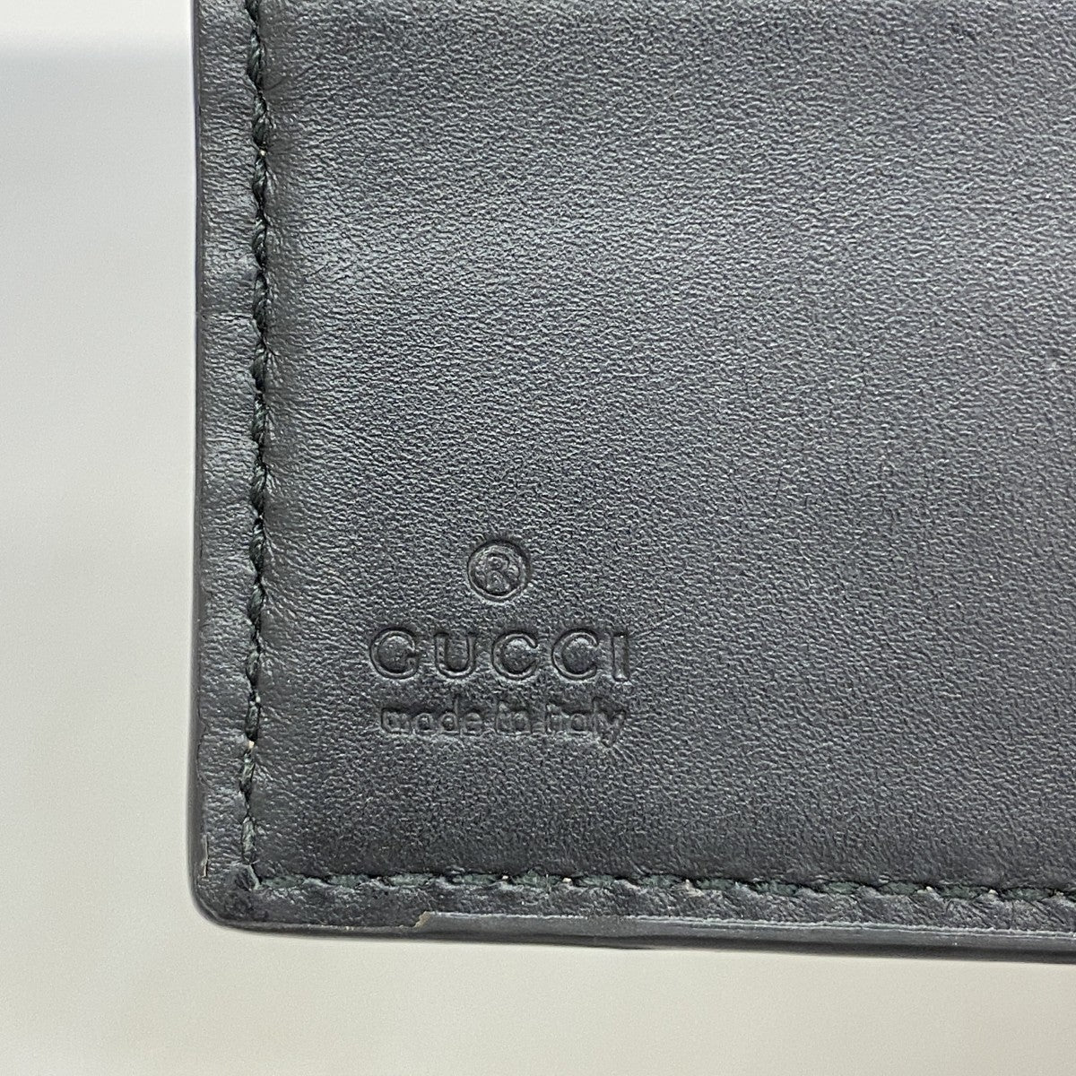 ★SALE【5ge6368-h】グッチ 財布 GGスプリーム 451266 PVC ブラウン シルバー金具【中古】メンズ
