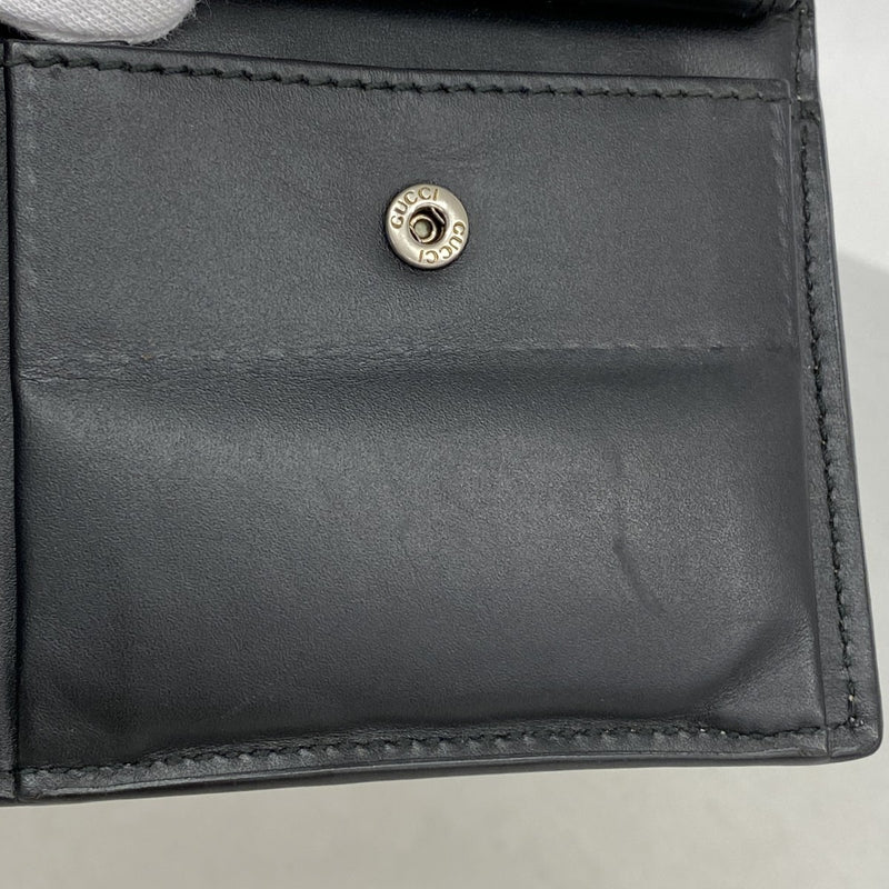 ★SALE【5ge6368-h】グッチ 財布 GGスプリーム 451266 PVC ブラウン シルバー金具【中古】メンズ