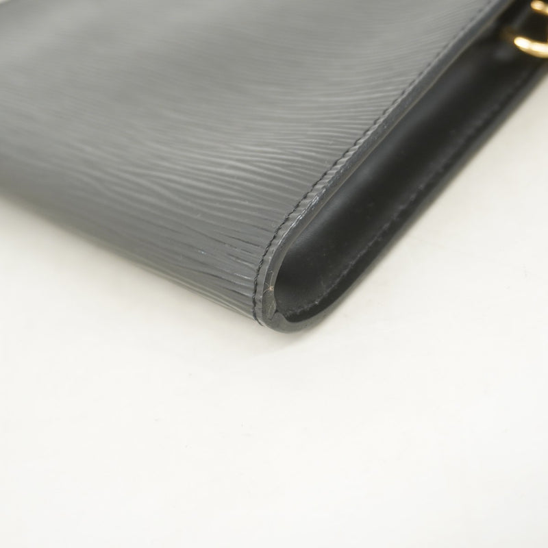 【5ge6413-h】ルイヴィトン ポーチ エピ ポシェットアクセソワール M52942 ノワール【中古】レディース