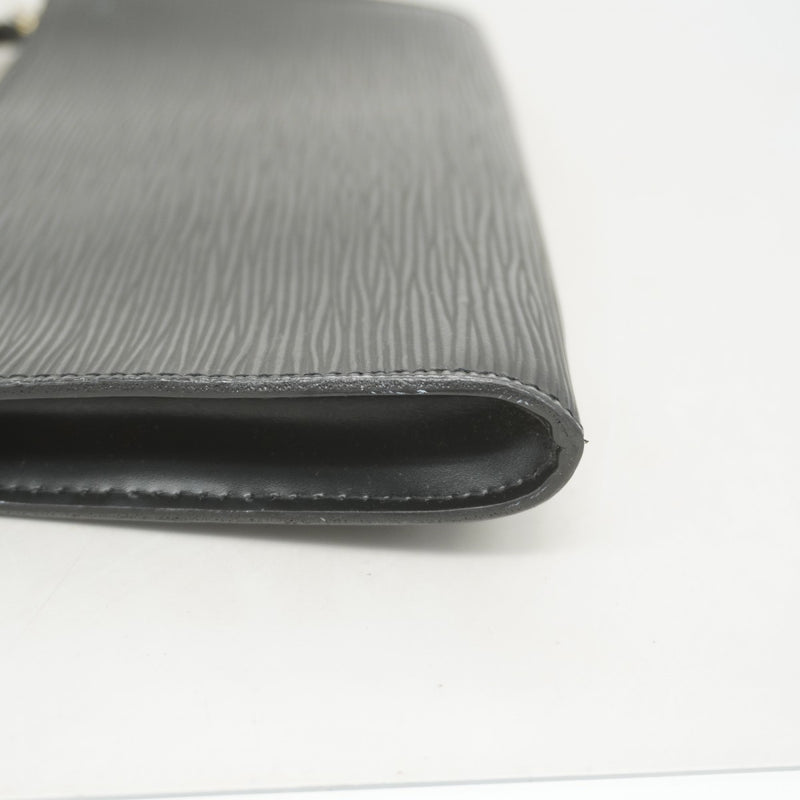 【5ge6413-h】ルイヴィトン ポーチ エピ ポシェットアクセソワール M52942 ノワール【中古】レディース