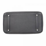 【5ha0185-h】エルメス ハンドバッグ バーキン35 トゴ ブラック シルバー金具 □N刻印【中古】レディース