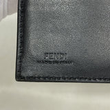 ★在庫処分★最終価格★SALE【5ha0189-h】フェンディ 財布 ズッカ PVC レザー グレー ブラック イエロー シルバー金具【中古】メンズ