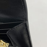 ★在庫処分★最終価格★SALE【5hb0530-h】フェンディ 長財布 レザー ブラック ゴールド金具【中古】レディース