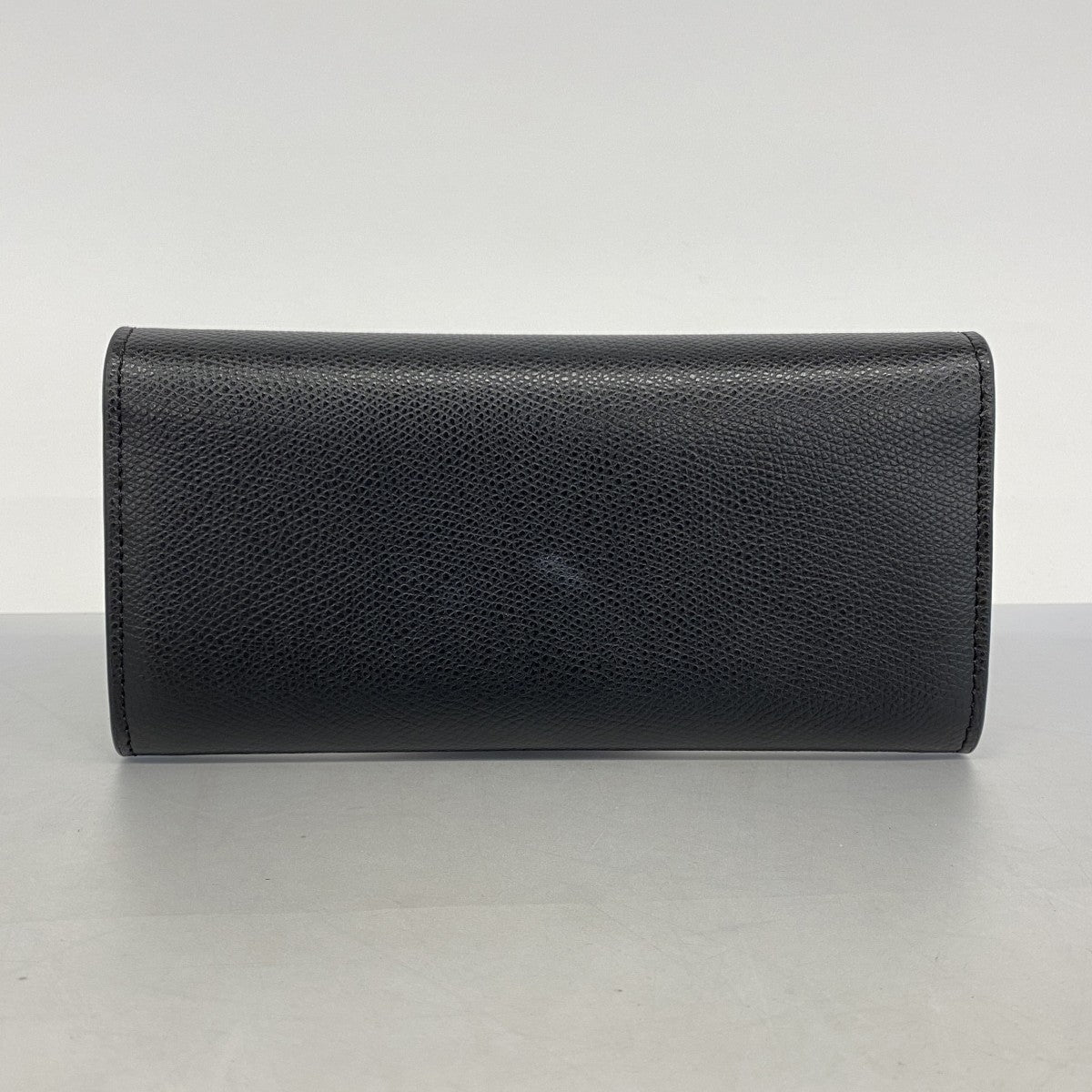 5hb0530-h】フェンディ 長財布 レザー ブラック ゴールド金具