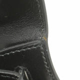 ★SALE【5hb0561-h】エルメス ハンドバッグ ケリー28 ボックスカーフ ブラック ゴールド金具 ○R刻印【中古】レディース
