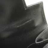 ★SALE【5hb0561-h】エルメス ハンドバッグ ケリー28 ボックスカーフ ブラック ゴールド金具 ○R刻印【中古】レディース