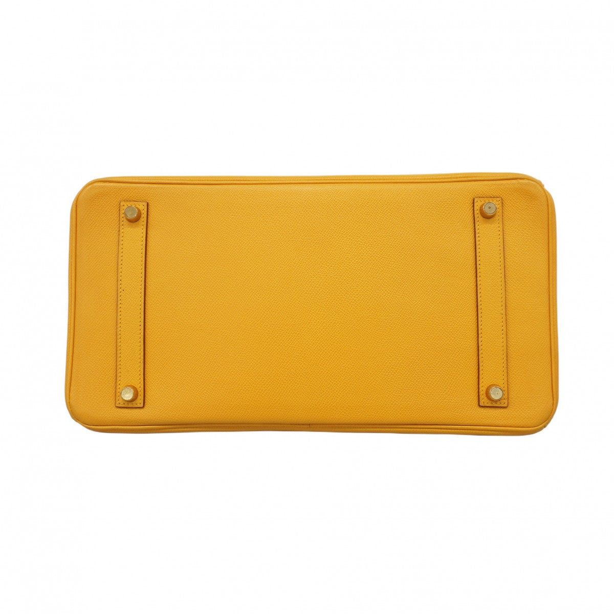 ★SALE【5hb0570-h】エルメス ハンドバッグ バーキン35 クシュベル ジョーヌ ゴールド金具 □B刻印【中古】レディース