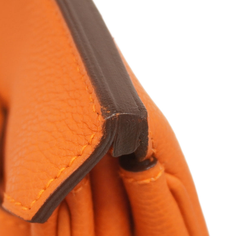 【5hb1005】エルメス ハンドバッグ バーキン40 トゴ オレンジ ゴールド金具 □H刻印【中古】メンズ