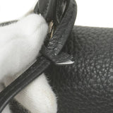 【5hb1217-h】エルメス ハンドバッグ ケリー32 トゴ ブラック シルバー金具 □L刻印【中古】レディース