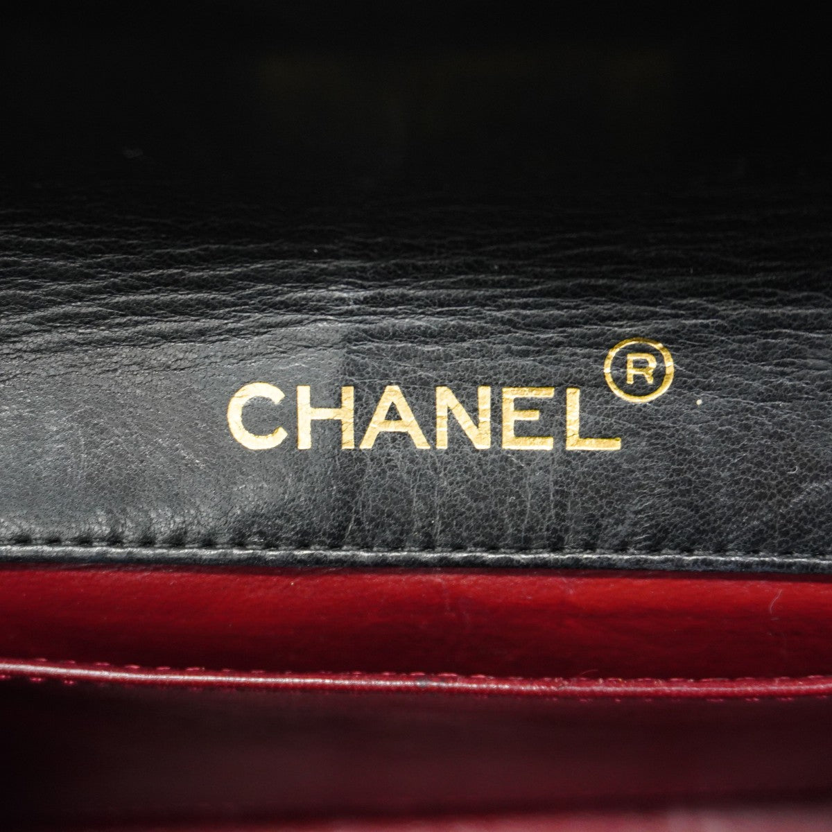 ★SALE【5hb1581-h】シャネル ショルダーバッグ ミニマトラッセ チェーンショルダー ラムスキン ブラック ゴールド金具【中古】レディース