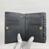 ★最終価格★SALE【5hb1598】フェンディ 財布 レザー ブラック ゴールド金具【中古】レディース