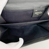★最終価格★SALE【5hb1598】フェンディ 財布 レザー ブラック ゴールド金具【中古】レディース