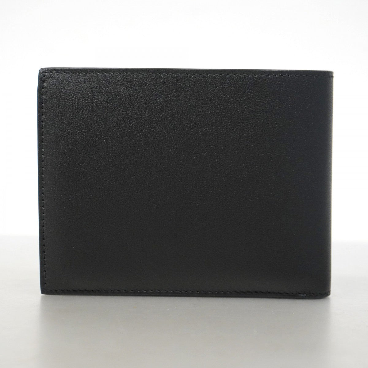 【5hc1840-h】カルティエ 財布 マスト レザー ブラック シルバー金具【中古】メンズ