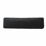 ★SALE【5hc1882-h】シャネル ショルダーバッグ マトラッセ Wフラップ Wチェーン キャビアスキン ブラック シルバー金具【中古】レディース