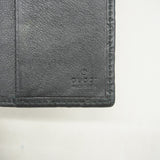 【5hc1941-h】グッチ 手帳カバー グッチシマ 154694 レザー ブラック【中古】メンズ レディース ユニセックス