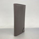 ★最終価格【5hc2189-h】プラダ 長財布 サフィアーノ レザー グレー シルバー金具【中古】メンズ