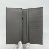 ★最終価格【5hc2189-h】プラダ 長財布 サフィアーノ レザー グレー シルバー金具【中古】メンズ
