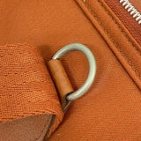 【5hc2264-h】エルメス ドッグキャリー トワルシェブロン オレンジ シルバー金具【中古】メンズ レディース ユニセックス