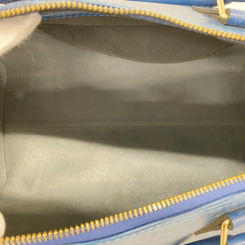 ★SALE【5hc2279-h】ルイヴィトン ハンドバッグ エピ スピーディ35 M42995 トレドブルー【中古】レディース
