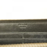 ★SALE【5hc2342-h】プラダ 長財布 サフィアーノ エナメル ブラック ゴールド金具【中古】レディース