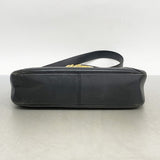 【5hc2482-h】カルティエ ショルダーバッグ パンテール レザー ブラック ゴールド金具【中古】レディース
