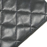 ★SALE【5hc2493-h】シャネル ショルダーバッグ マトラッセ Wフラップ Wチェーン ラムスキン ブラック ゴールド金具【中古】レディース
