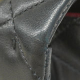 ★SALE【5hc2493-h】シャネル ショルダーバッグ マトラッセ Wフラップ Wチェーン ラムスキン ブラック ゴールド金具【中古】レディース