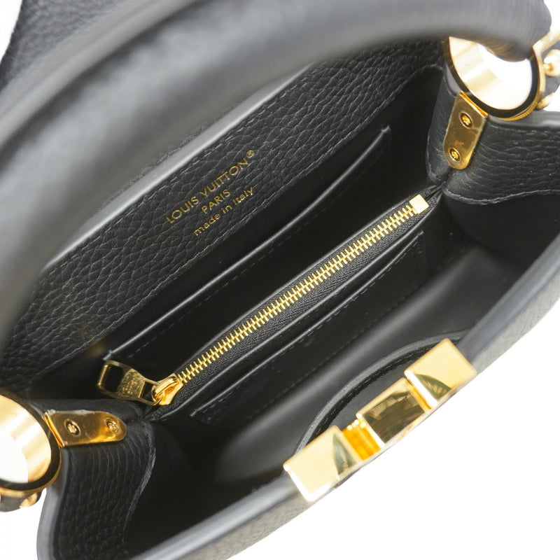 5hc2494-h】ルイヴィトン ハンドバッグ トリヨン カプシーヌミニ