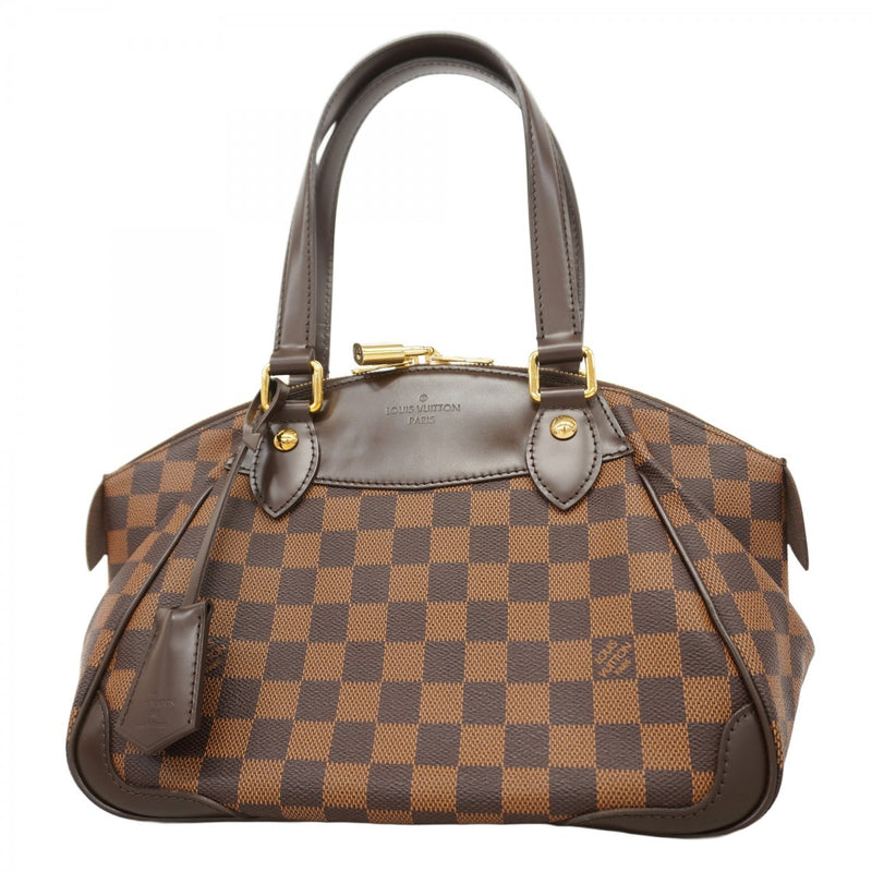 M*N様 LOUIS VUITTON ダークブラウン レザー ハンドバッグ 中型 M*N様 LOUIS VUITTON ダークブラウン レザー ハンドバッグ 中型