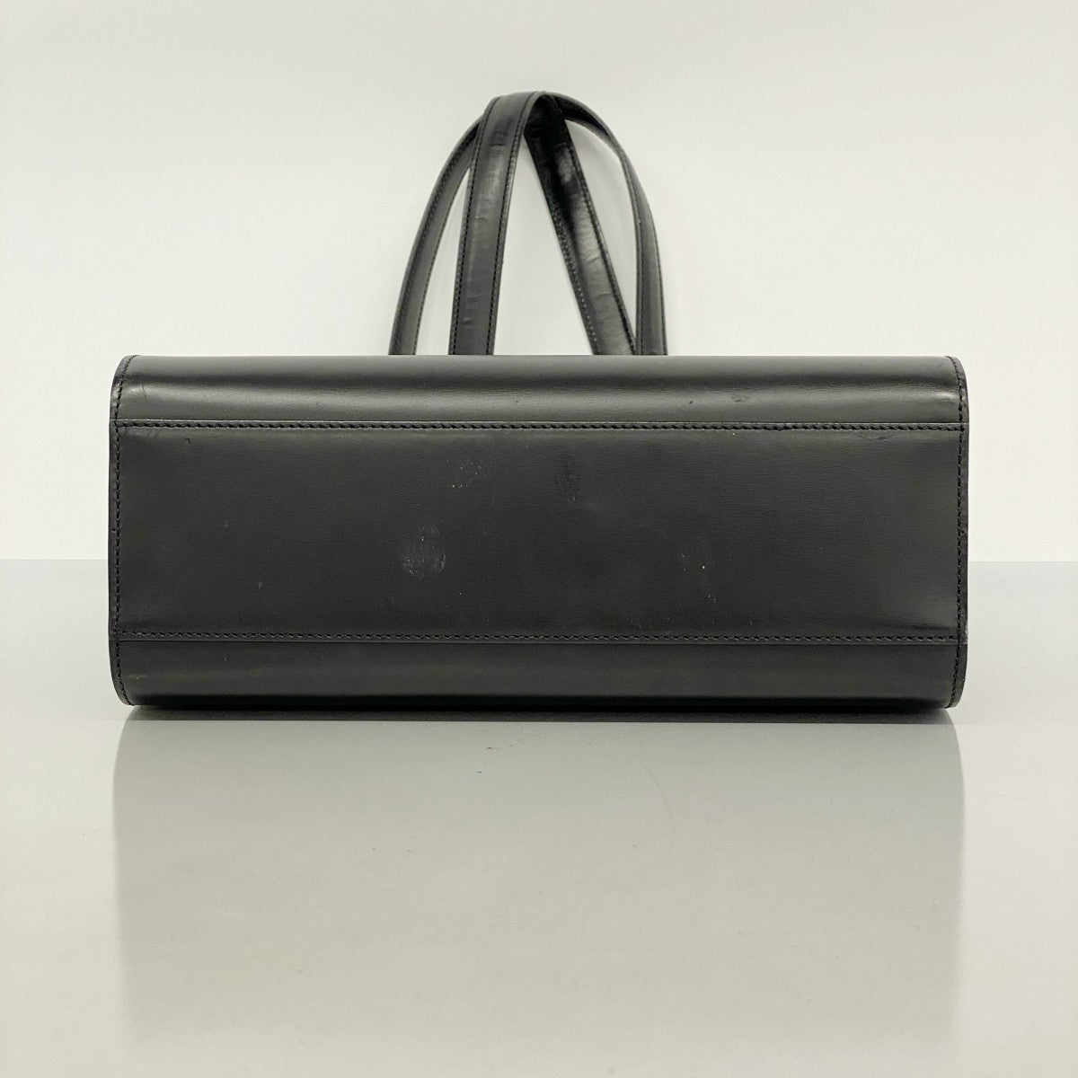 ★最終価格★SALE【5hc2920-h】カルティエ トートバッグ パンテール レザー ブラック シルバー金具【中古】レディース