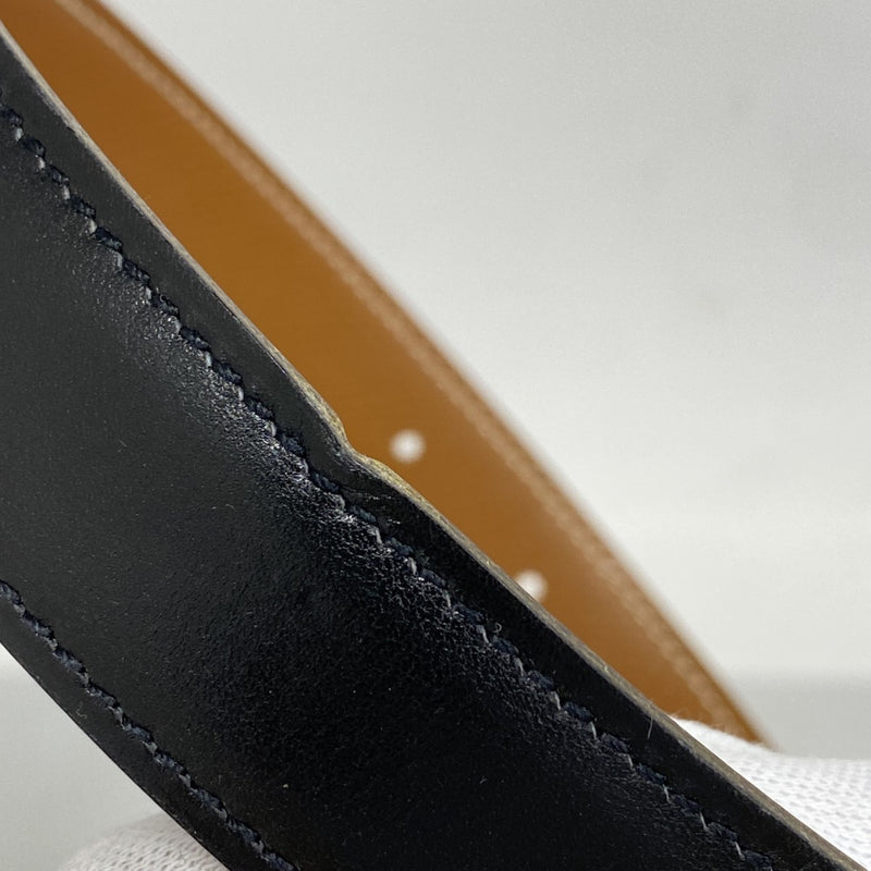 ★最終価格【5hc3051】エルメス ベルト コンスタンスベルト ボックスカーフ クシュベル ブラック ゴールド ゴールド金具 □B刻印【中古】レディース