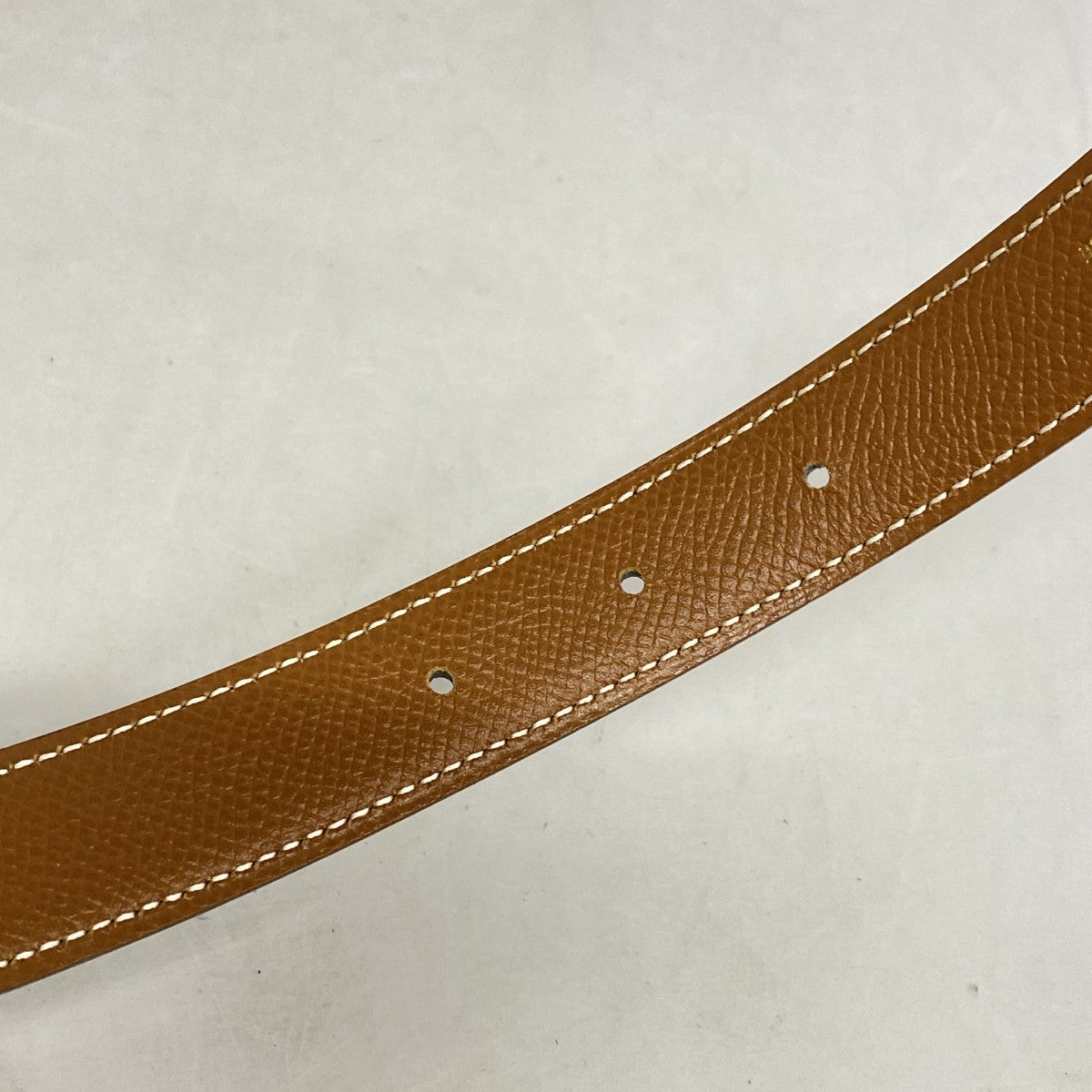 ★最終価格【5hc3051】エルメス ベルト コンスタンスベルト ボックスカーフ クシュベル ブラック ゴールド ゴールド金具 □B刻印【中古】レディース
