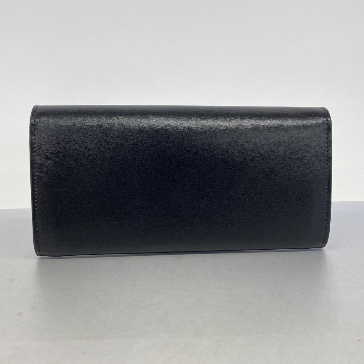 ★最終価格【5hd3296-h】セリーヌ 長財布 トリオンフ レザー ブラック ゴールド金具【中古】レディース