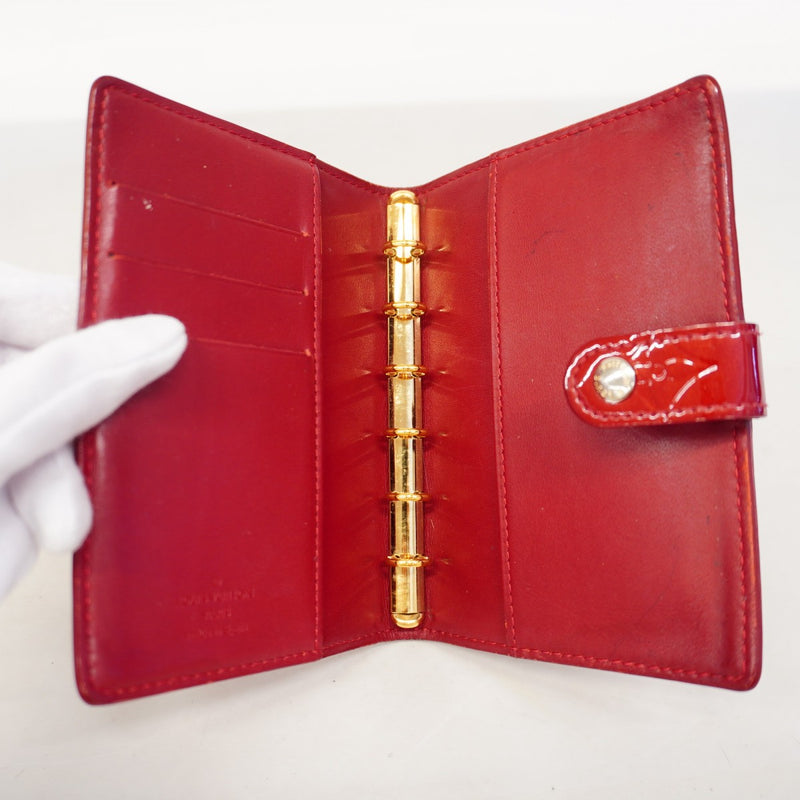 ルイヴィトン 手帳カバー ヴェルニ 赤 楽天市場】LOUIS VUITTON ルイ ヴィトン モノグラムヴェルニ