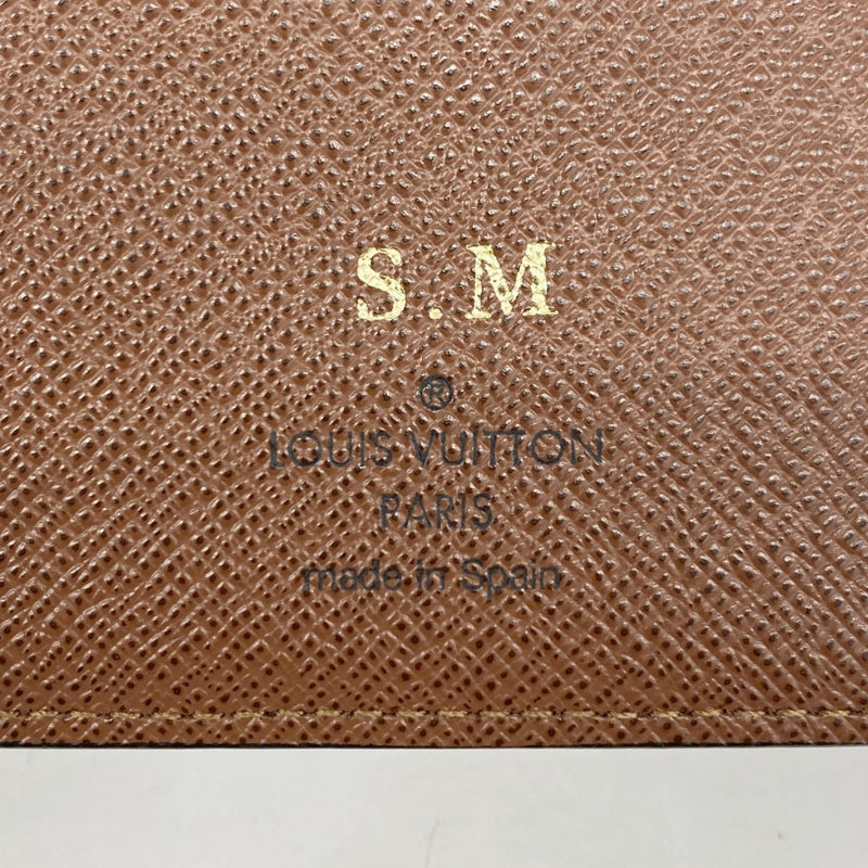 【5hd3808-h】ルイヴィトン 財布 モノグラム ポルトフォイユマルコNM M62288 ブラウン【中古】メンズ
