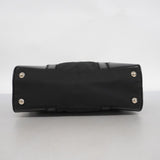 【5hd3953-h】プラダ ショルダーバッグ ナイロン ブラック シルバー金具【中古】レディース
