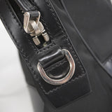 【5hd3953-h】プラダ ショルダーバッグ ナイロン ブラック シルバー金具【中古】レディース
