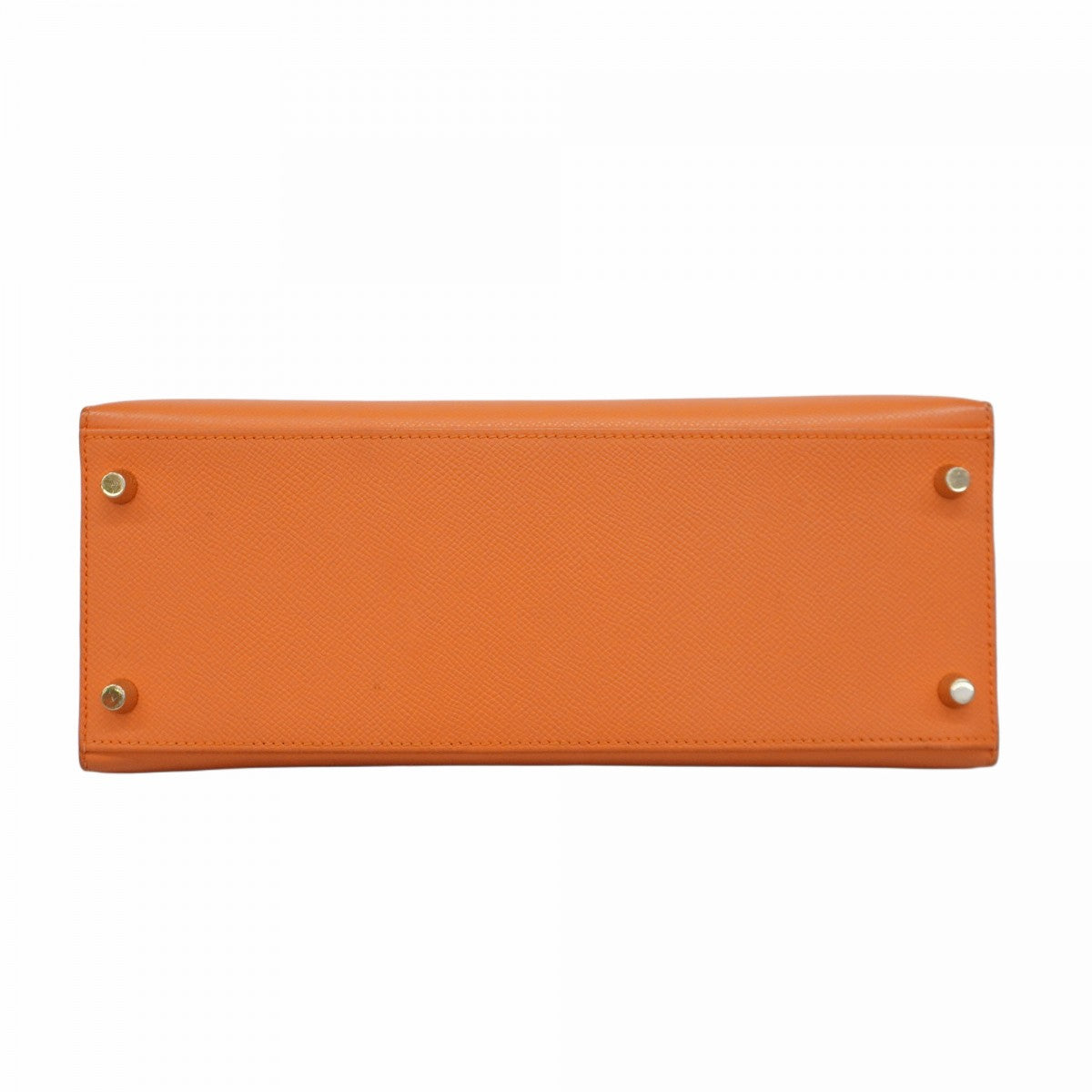 ★SALE【5hd4088-h】エルメス ハンドバッグ ケリー28 ヴォーエプソン マンゴー ゴールド金具 □P刻印【中古】メンズ