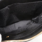 【5hd4115-b-h】シャネル トートバッグ チョコバー ラムスキン ブラック シャンパンゴールド金具【中古】レディース