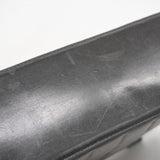 【5hd4115-b-h】シャネル トートバッグ チョコバー ラムスキン ブラック シャンパンゴールド金具【中古】レディース