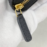 【5hd4280-h】シャネル 長財布 マトラッセ キャビアスキン ブラック ゴールド金具【中古】レディース
